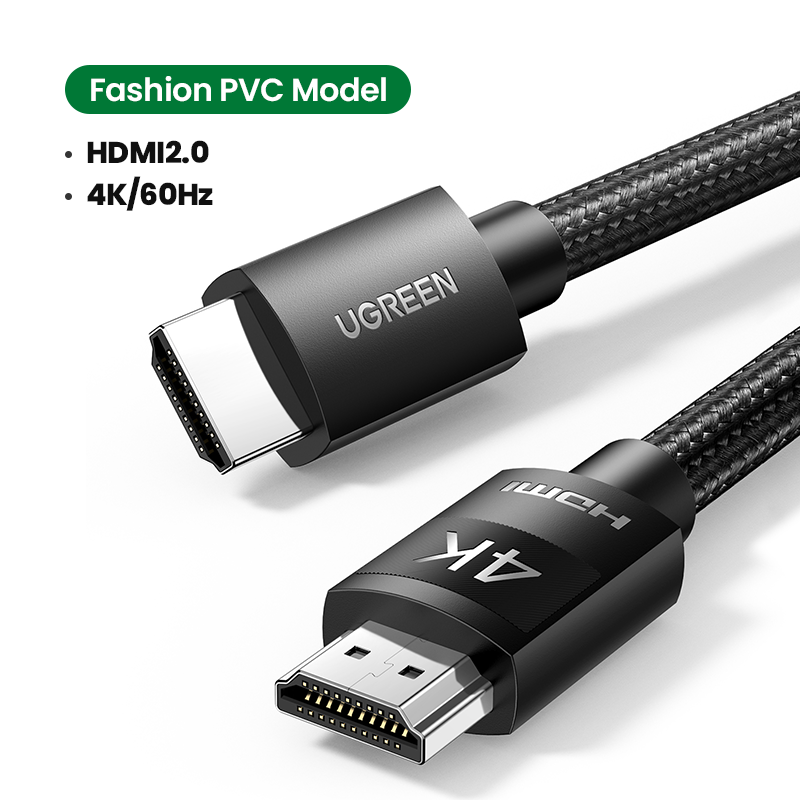 UGREEN HDMI 2.1 HDMI Cable 4K/8K 48Gbps Ultra High Speed Cord 4K120Hz/8K60Hz Support Dynamic HDR eARC Dolby Atmos HDCP Compatible with PS5 PS4 Xbox Roku TV HDTV Blu-ray Projector