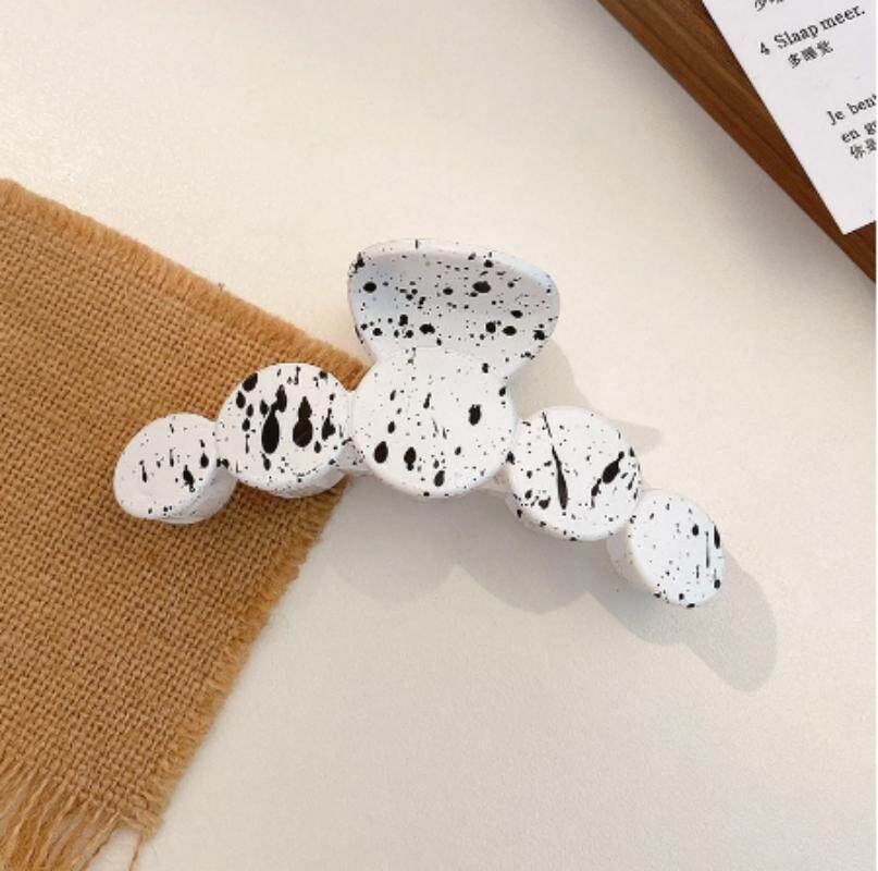 MJartoria Summer Ladies Hair Catch Simple Coil Hair Large Grab Clip Headdress Bath Clip