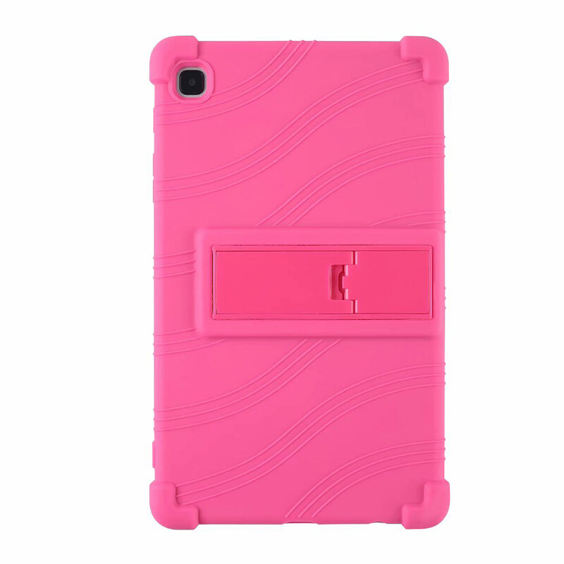 Soft Silicone Case for Samsung Galaxy Tab A7 Lite 8.7 inch SM-T220 T225 Shockproof Cover Cute Stand Holder