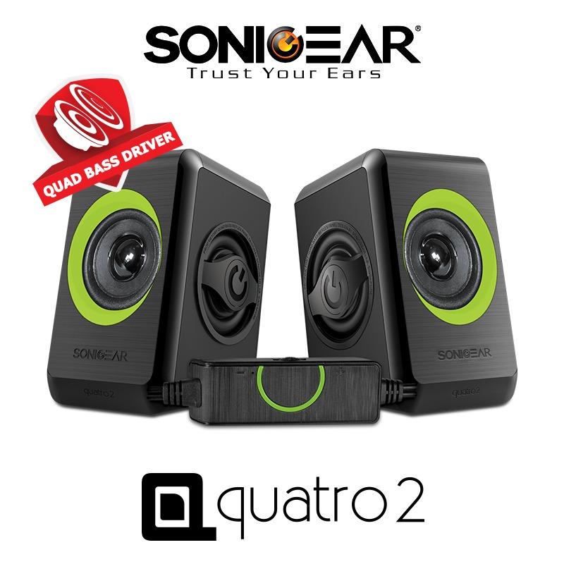 SonicGear 2.0 Speaker Quatro 2 Series