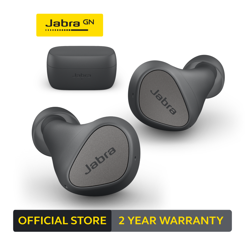 Jabra Elite 3 – Noise Isolating Bluetooth Earbuds with Long Battery Life for True Wireless Calls and Music