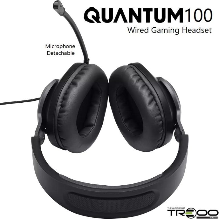 JBL Quantum 100 | Wired over-ear gaming headset | Detachable mic |brand new|1 year warranty!!!