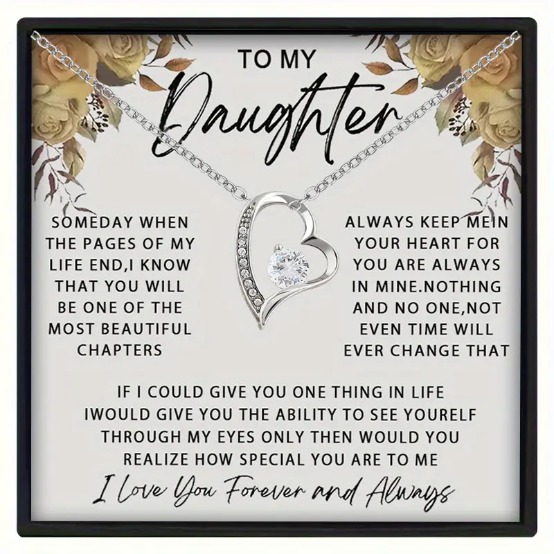 Love Zircon Pendant Necklace