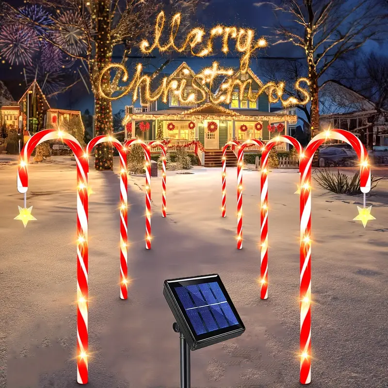 Solar Powered Cane Path Light