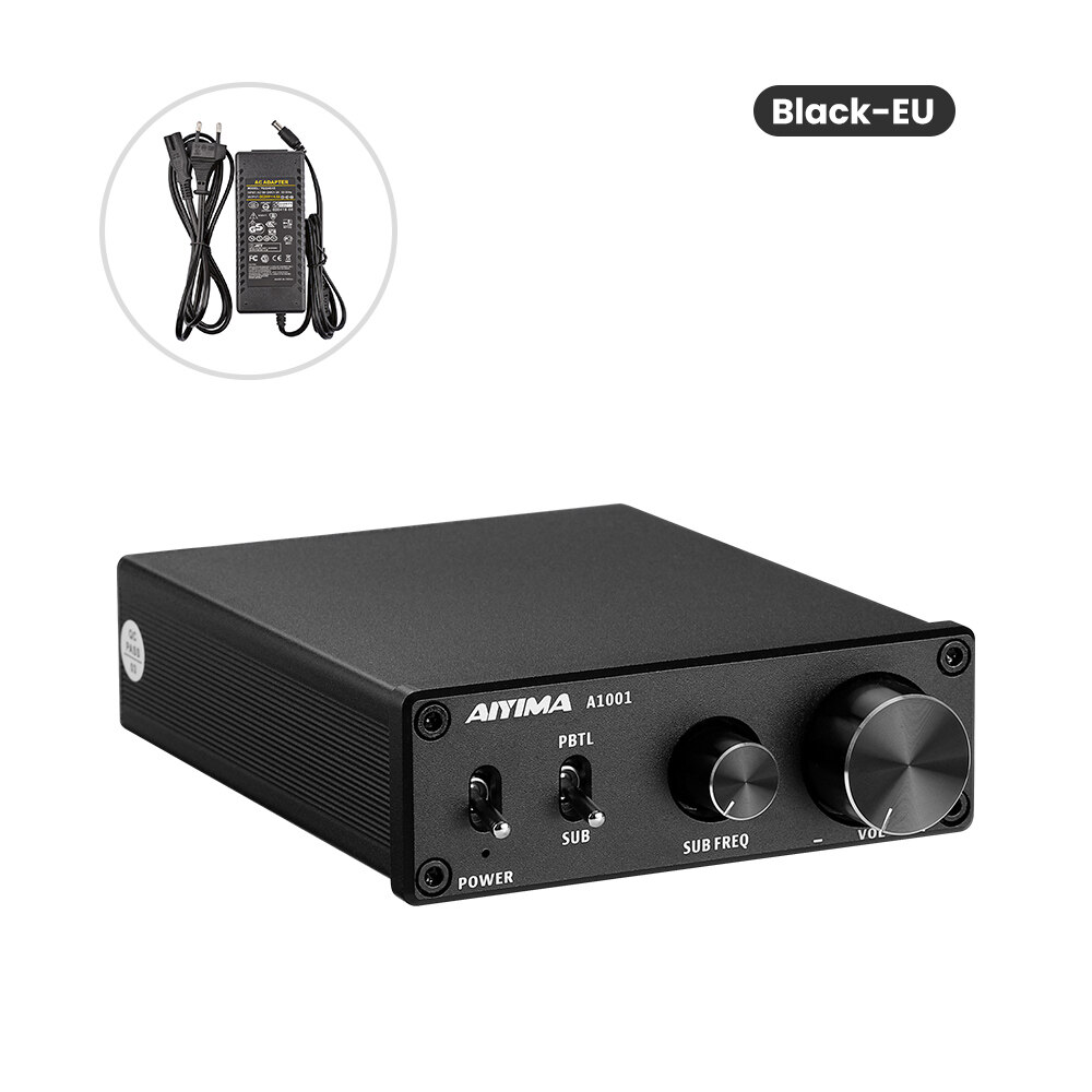AIYIMA A1001 Subwoofer Amplifiers 100W Mono Digital Power Amplifier Speaker Sound Amplificador Home Audio AMP Upgraded TPA3116