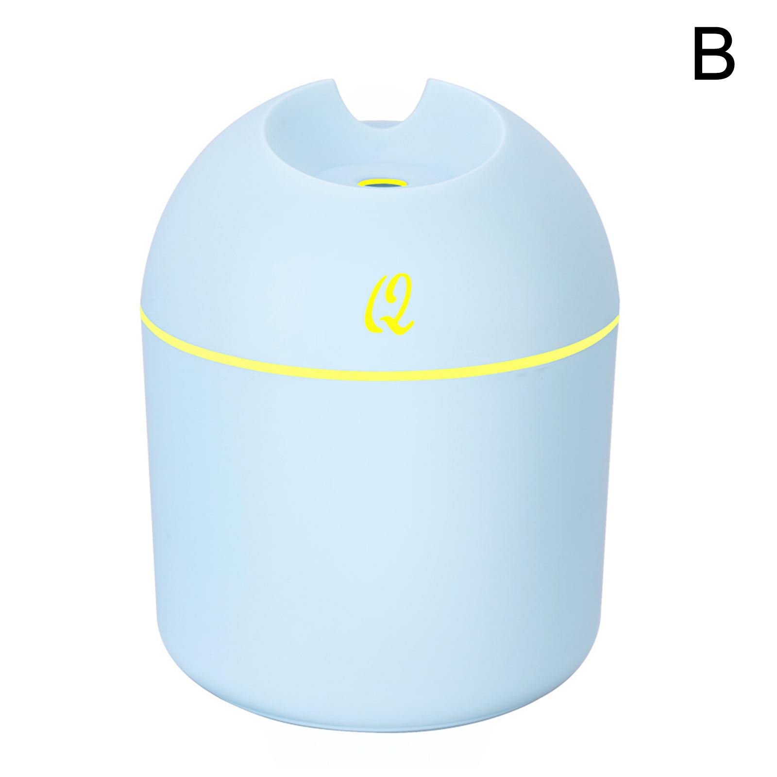 Small Q Humidifier Desktop Mini USB Car Fog Aromatherapy Bedroom Activities Home Office J8U6