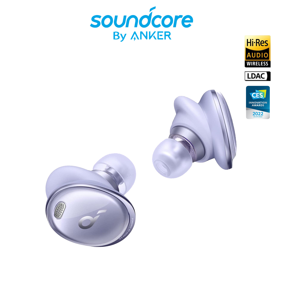 Soundcore by Anker Soundcore Liberty 3 Pro Active Noise Cancelling Earbuds Wireless True Wireless Earbuds Bluetooth Earphone with ACAA 2.0(Dual Driver), Fusion Comfort, Hi-Res Audio Wireless, Multipoi