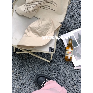 Korean Thin Breathable UV Protection Bucket Hat INS Women Summer Quick Dry Sun Hat