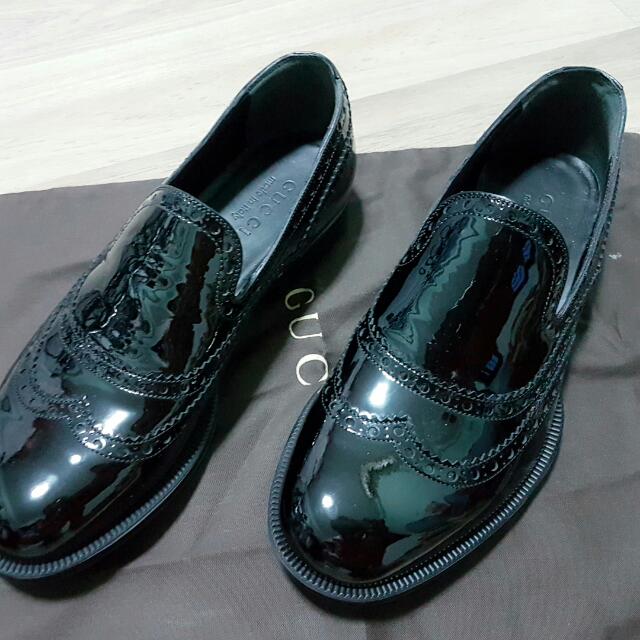 GUCCI Men Loafer 337050 (Patent Leather)