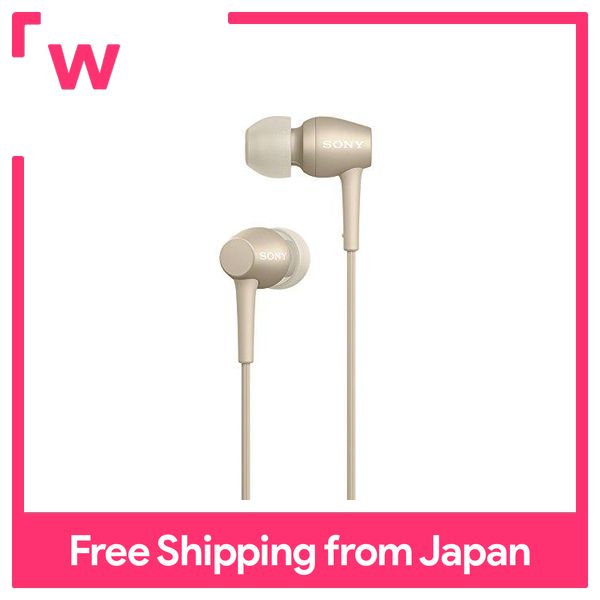 SONY earphone h.ear in 2 IER-H500A: hi-res corresponding canal type remote control with microphone 2017 model Pale gold IER-H500A N