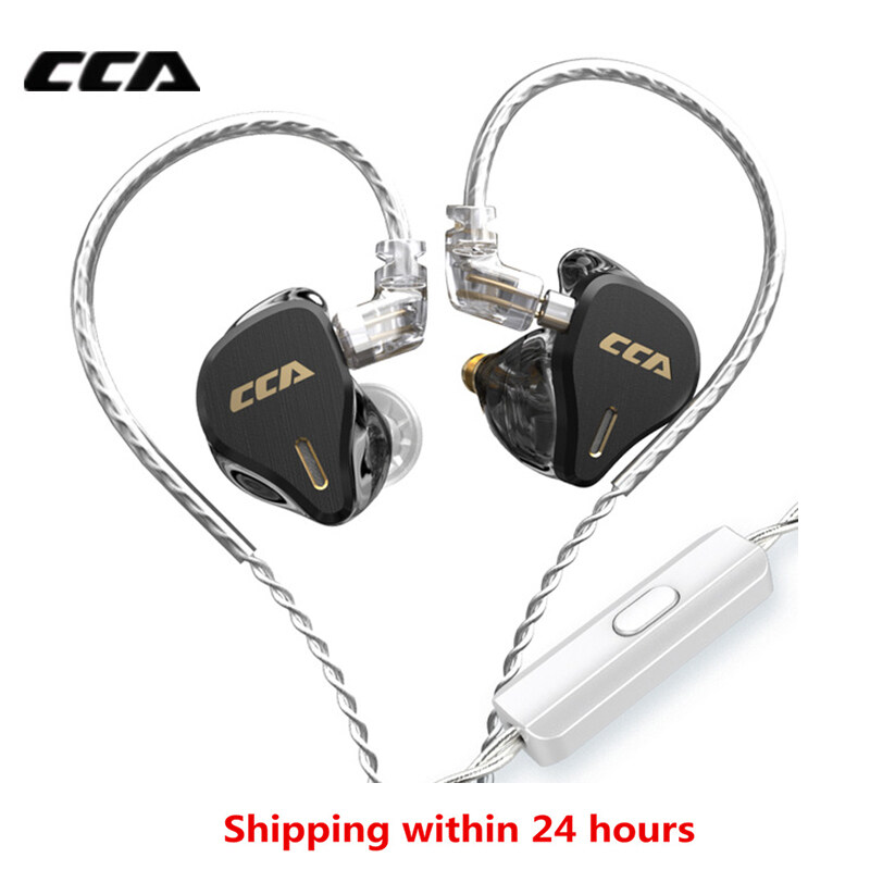 CCA CS16 16BA in Ear Earphones Wired Earphones HIFI Metal DJ Stereo Cancelling DJ Sports Headset CCA CA16 C12 ZAX ASX BA8 ZSX P1