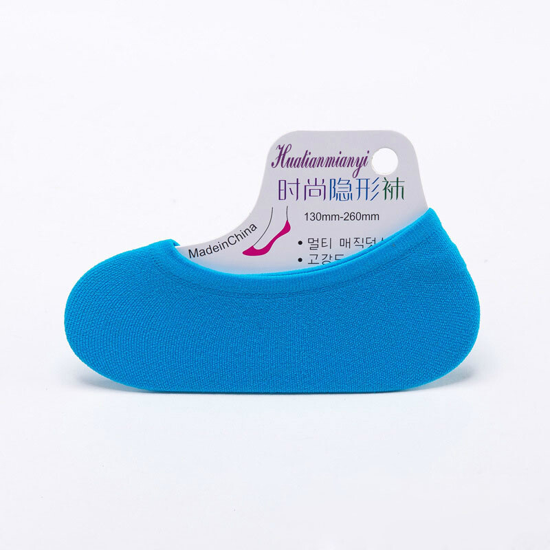 10PCS Women Ankle Invisible No Show Nonslip Loafer Boat Liner Cotton Socks Comfortable Socks