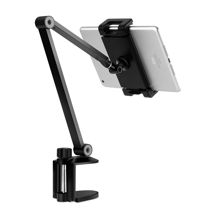 Table Side Clip Mobile Phone Holder Tablet Computer Bracket Clip Lazy Bedside Folding Lengthened  Pro Universal Clip