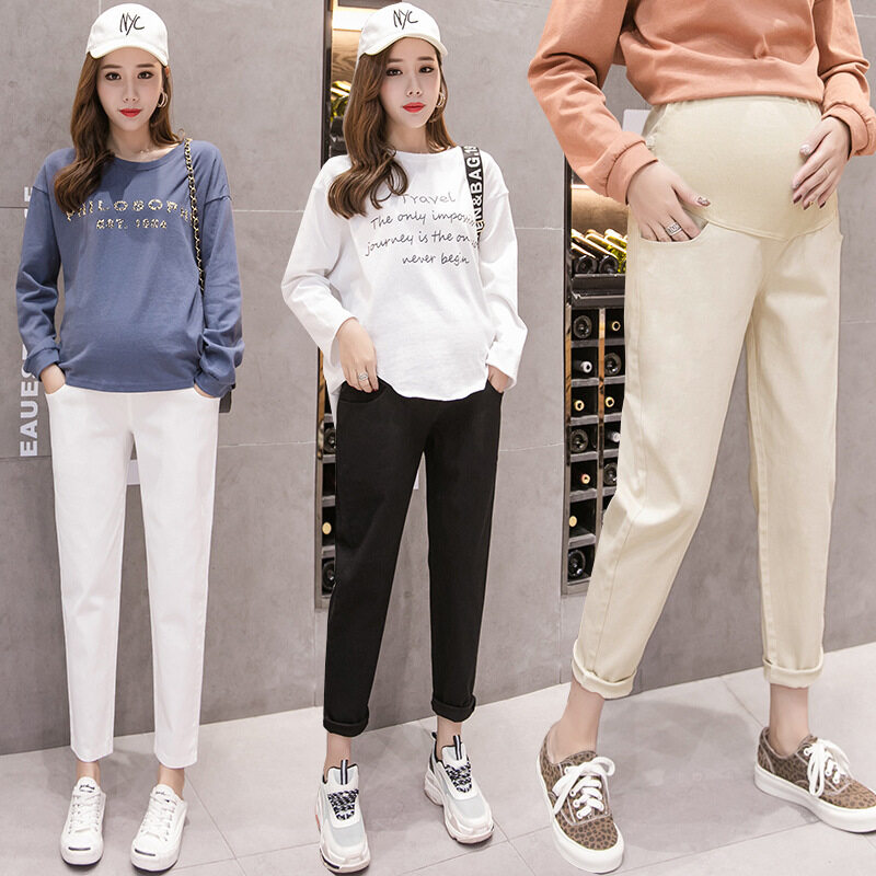 Maternity Office Working Long Pants Seluar Mengandung - Pregnant Women Casual Pants