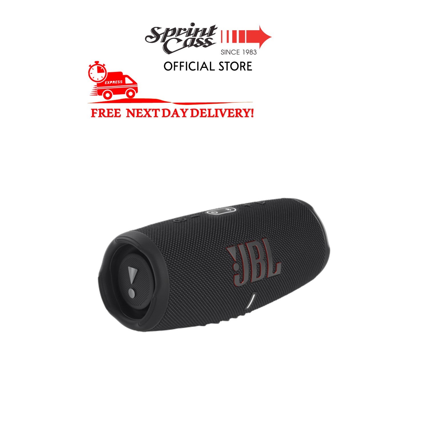 (NEXT DAY DELIVERY) JBL Charge 5 Portable Waterproof Speaker with Powerbank