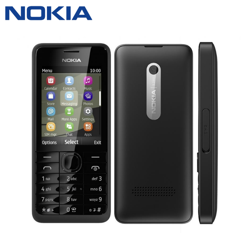 Nokia C2-01 Nokia 301 Nokia 2730 3G GSM / 1020 mAh battery (Export Set) (SG Warranty)