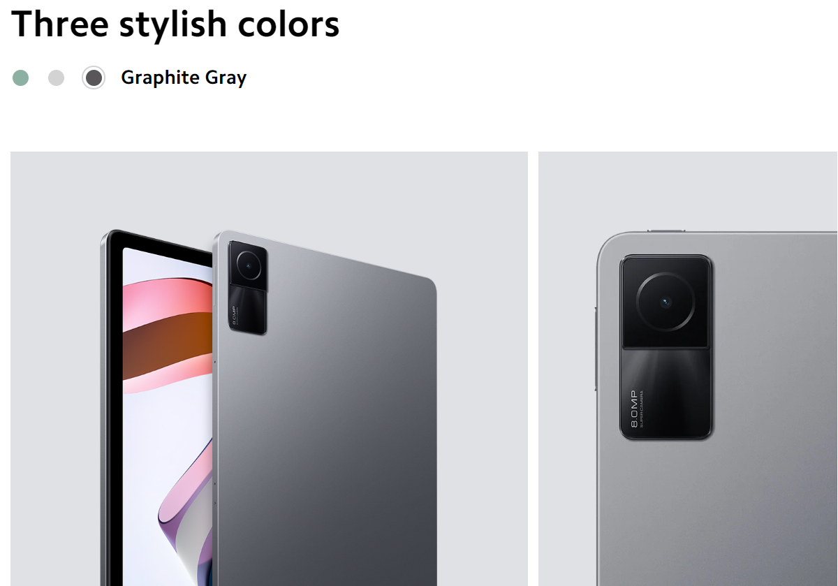 【SG LOCAL SELLER】Global Version Xiaomi Redmi Pad Mi Tablet 2K Resolution 3/4/6GB RAM 64GB/128GB Storage MediaTek Helio G99 90Hz IPS LCD, 1B colors 10.61" display 8000mAh