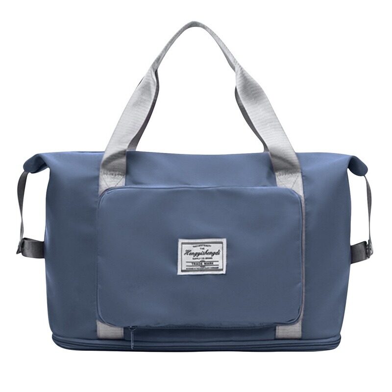 Foldable Shopping Bag Supermarket Canvas Bag Large-Capacity Portable Waterproof Grocery Storage Bag For Outdoor Travel