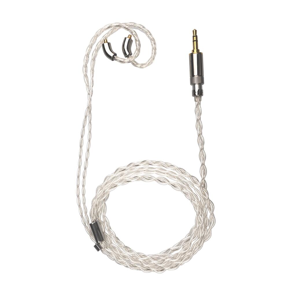 FiiO LC-RD Headphone MMCX Cable High-Purity Pure Silver Swappable Plug Earphone Cable