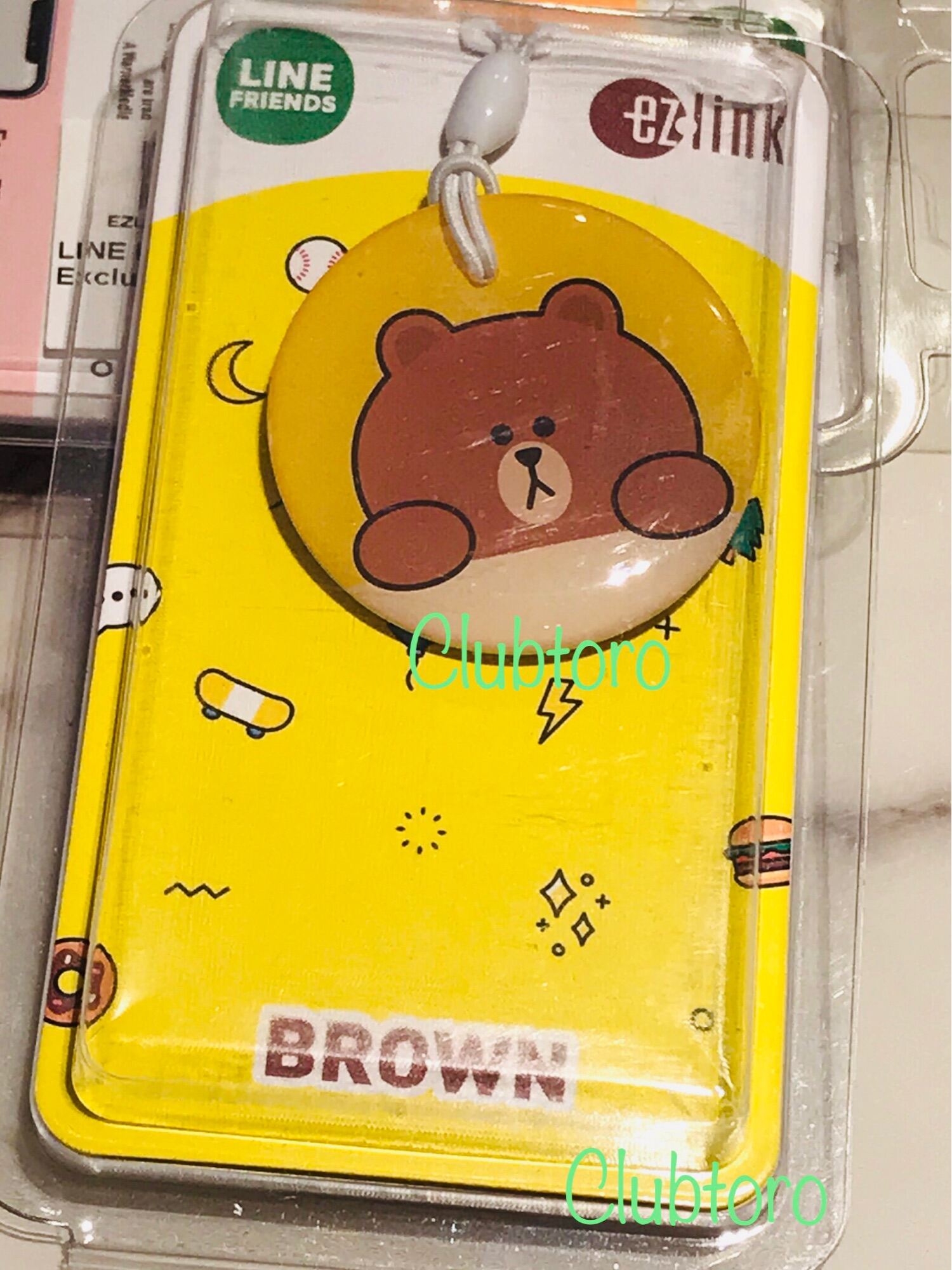 LINE Friends ( Brown / Cony / Choco ) Ezlink Charm (Charm Expiry : Nov-2022)