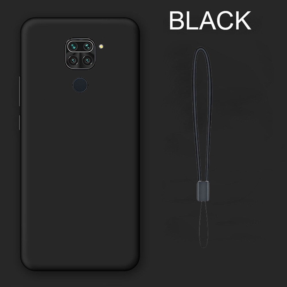 For Xiaomi Redmi Note 9 Phone Case Liquid Silicone Ultra Thin and Light Design Soft TPU Full Cover Shockproof Protection Back Cover