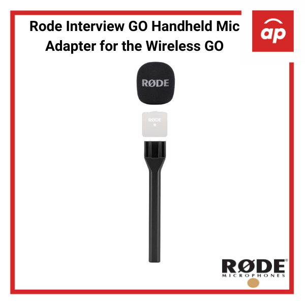 Rode Interview GO Handheld Mic Adapter for the Wireless GO