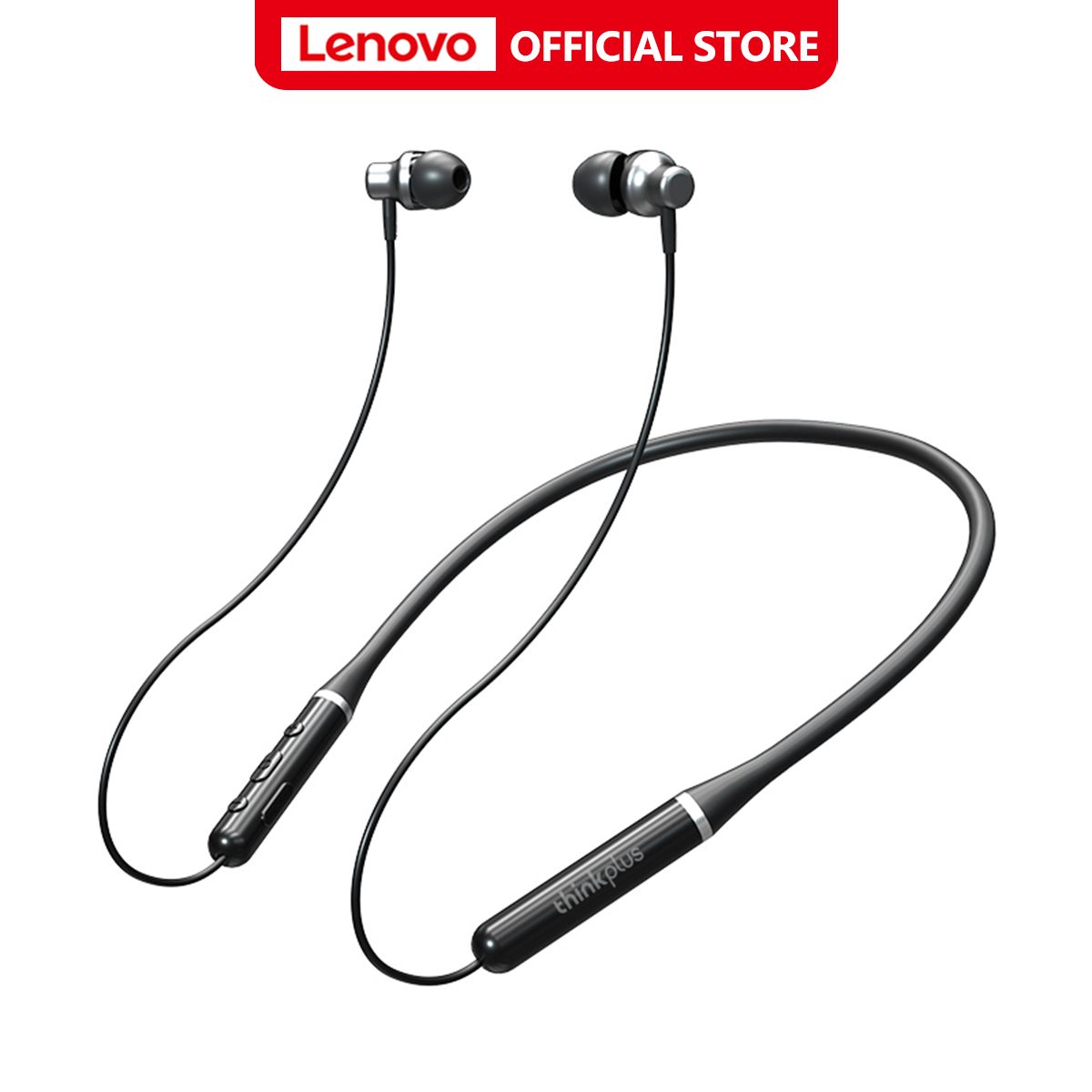 Lenovo XE05 Neckband Sports Bluetooth 5.0 In-Ear Earphones True Wireless Earbuds Headphone Handfree IPX5 Long Battery Headset With Mic Earpieces Auido TWS High Bass