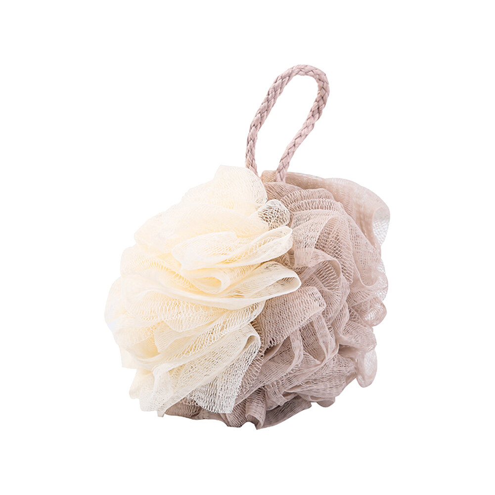 BEAUTYBIGBANG Shower Sponges Mesh Pouf Bathing Loofahs Sponge for Bath Shower Bath Ball