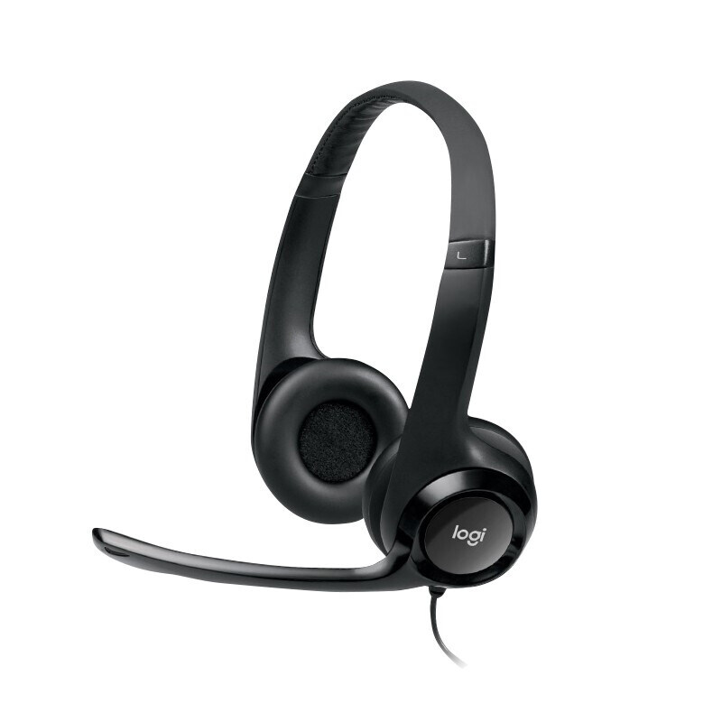 [Ready to Ship] Original Logitech H390 HIFI Stereo USB Wired Headset Headphone With Rotatable Noise Reduction Microphone For PC Laptop Computer