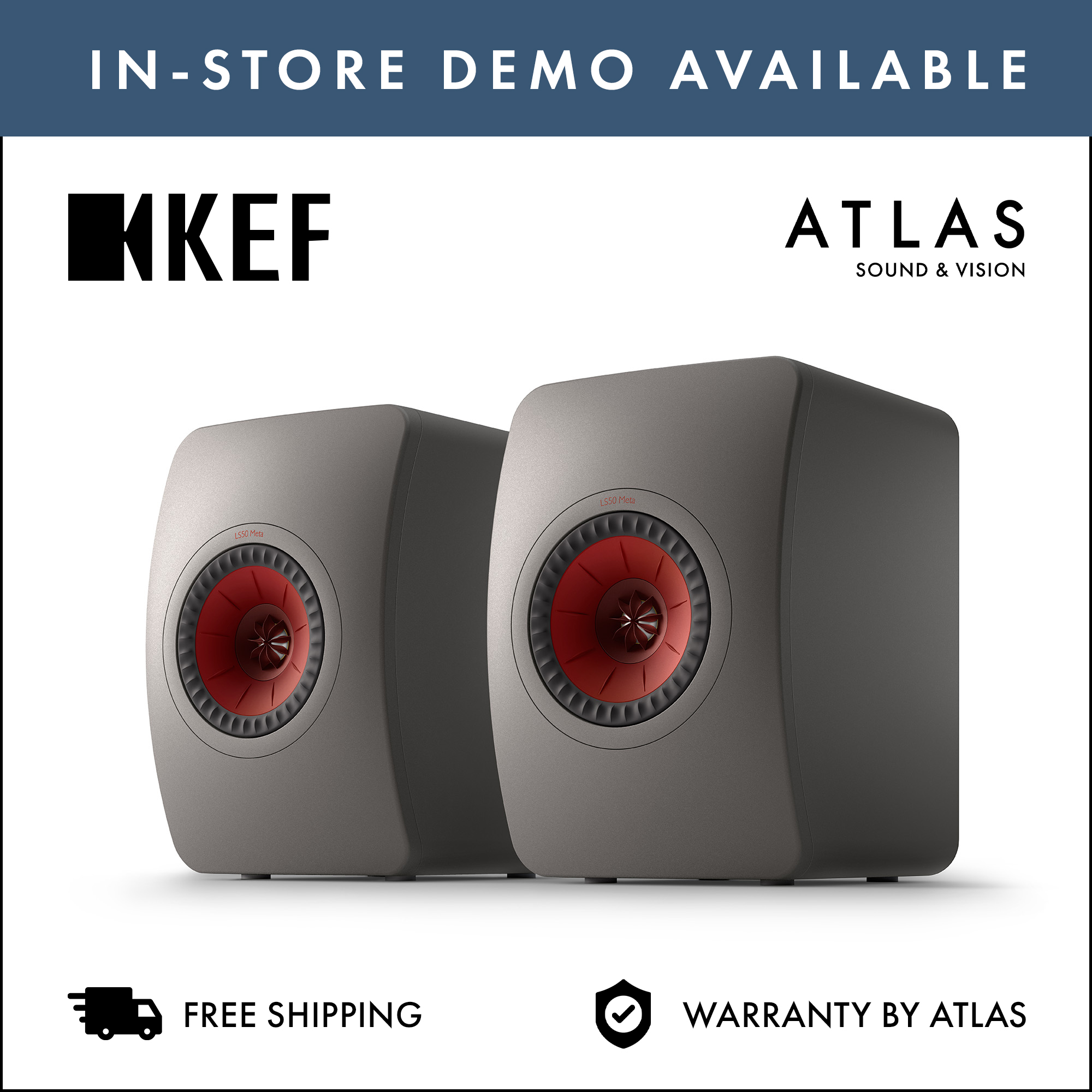 KEF LS50 Meta Bookshelf Loudspeaker