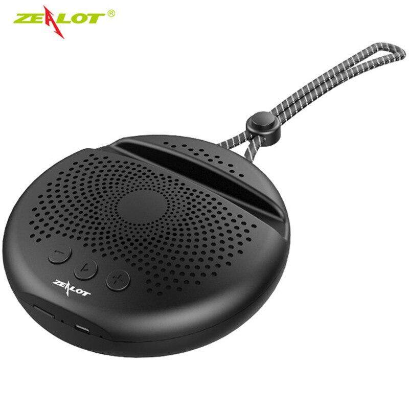 ZEALOT S24 Portable Bluetooth Speaker Wireless Subwoofer Outdoor Mini Stereo Bass With Phone Holder