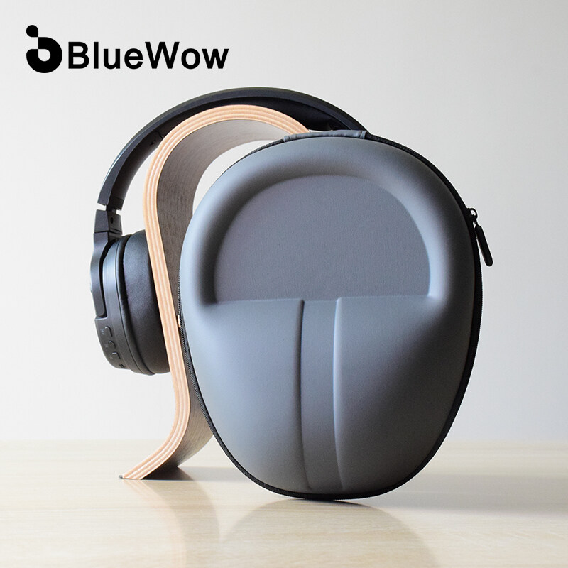 Bluewow S12 Headphones Case for Wireless Bluetooth Headphone,Headset Case,Carrying Hard shell Protective Storage Replacement Travel Pouch Box Foldable Headset Earphones