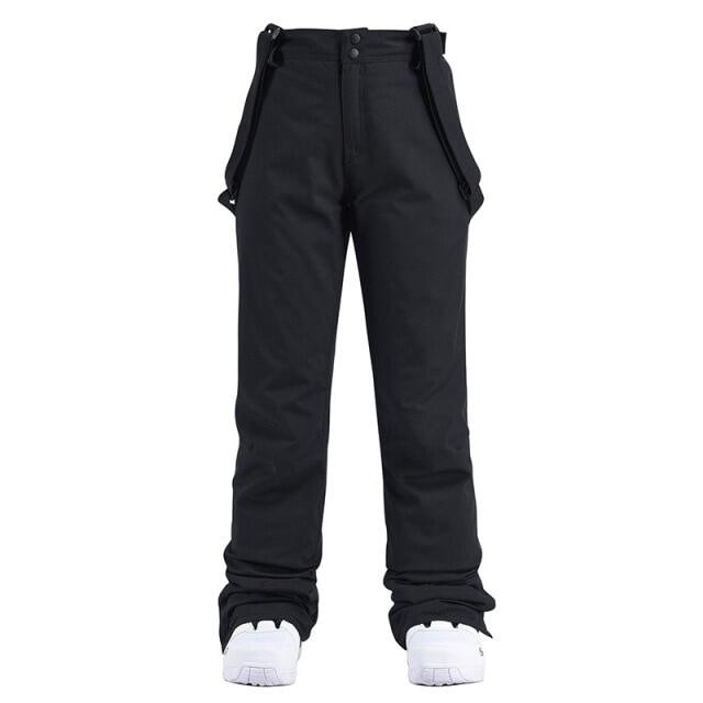 Ski Pants Men Women Thicken Windproof Waterproof Cotton Winter Pants Outdoor Sports Snowboarding Warm Breathable Overalls Unisex