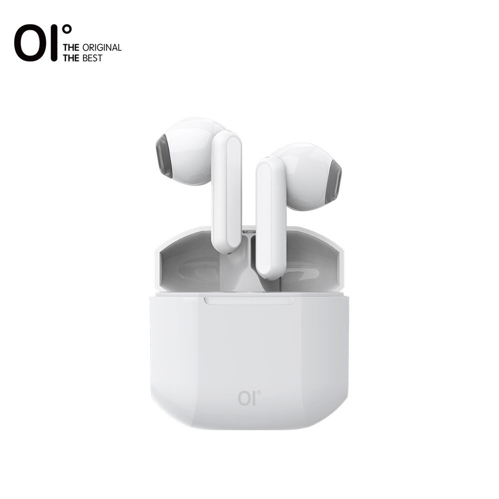【Upgrade】OI AirSounds Two True Wireless Earbuds Lastest Bluetooth 5.2 20M Transmission distance Noise Cancellation Deep Bass Fast Charging One-Step Pairing Touch Sensor with Volume Control Gaming Earp