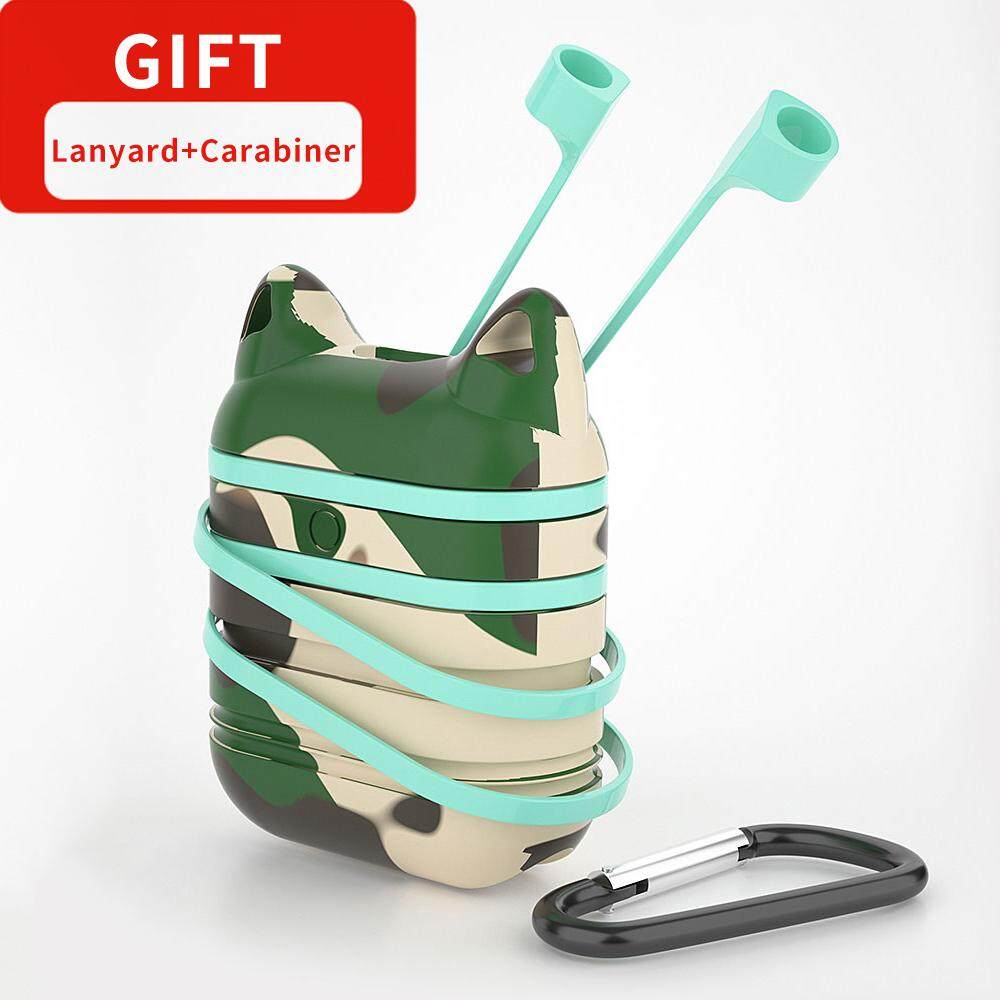 Essager Luxury Case For Apple Airpods Airpod i10 i13 Strap Key Ring Accessories Cute Silicone Cover for Air Pods Pod Coque Funda