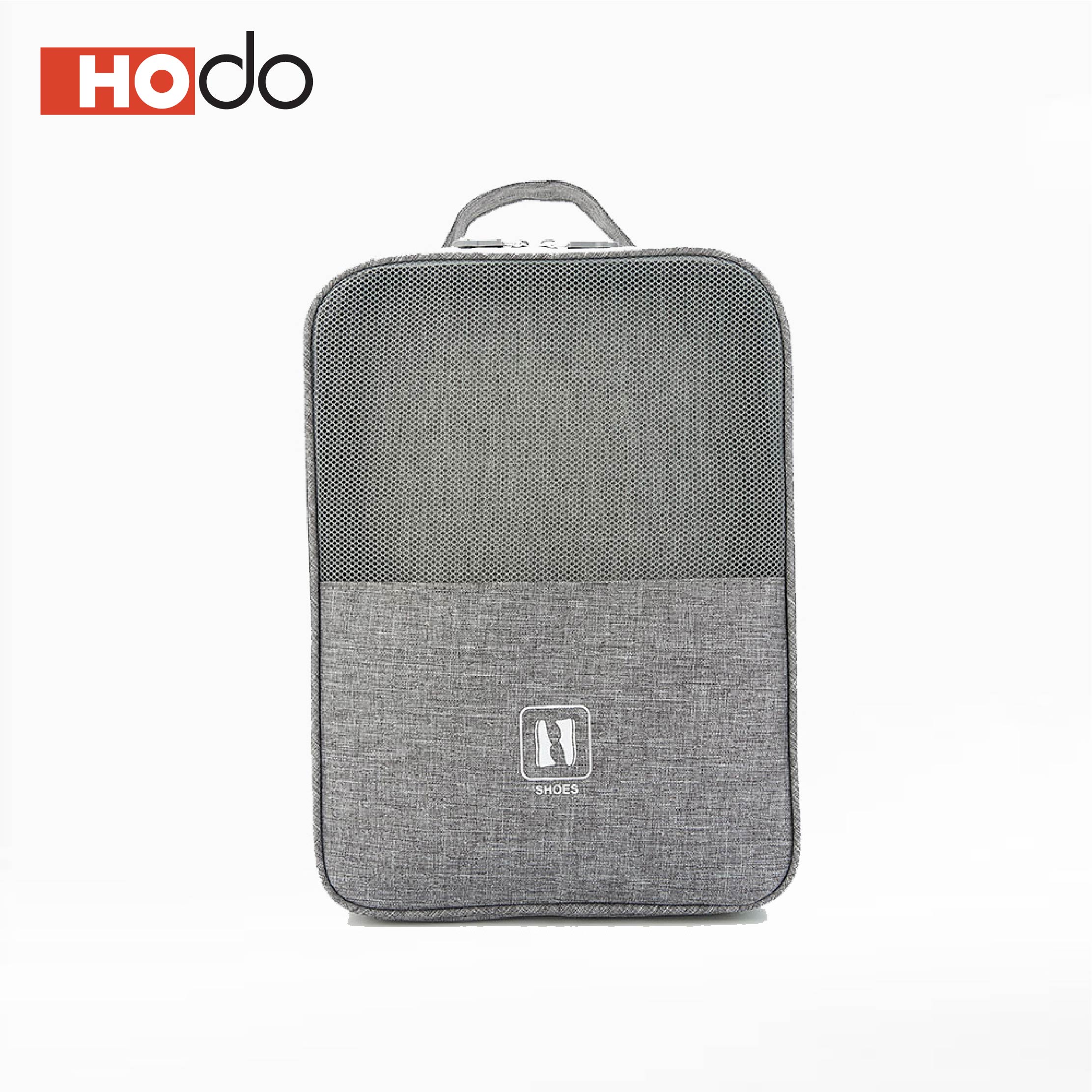 Hodo Portable Shoe Bag Waterproof Travel Sports 3 Layers Zipper Premium Quality SG Ready Stock Shoe Pouch Storage Organizer Packing