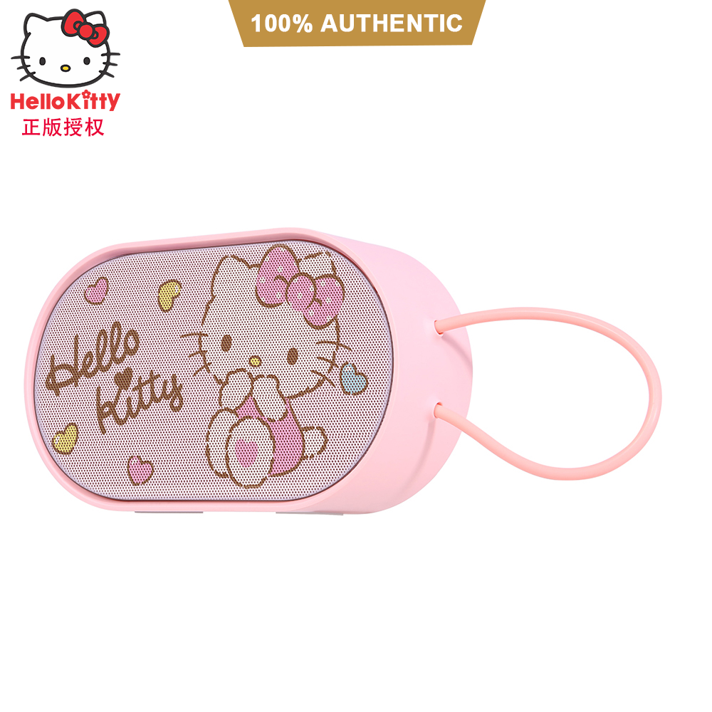 100% Authentic Hello Kitty Wireless Bluetooth Speaker Mini Cute Cartoon Portable Outdoor HIFI Sound Bass Quality UKA030