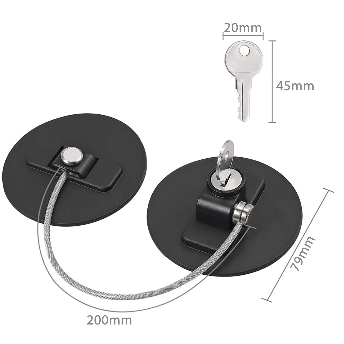 Orzbow Baby Safety Lock Window Limiter Stopper Lock 3M Fridge Drawer Window Lock Stainless Steel Kids Security Children Protection