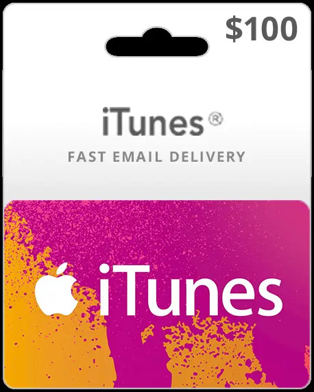 iTunes Gift Cards 100$