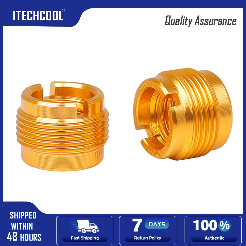 2pcs 3/8 to 5/8 Screw Adapter Converter for Microphone Stand Clips Mic Holder Instrument Adapter