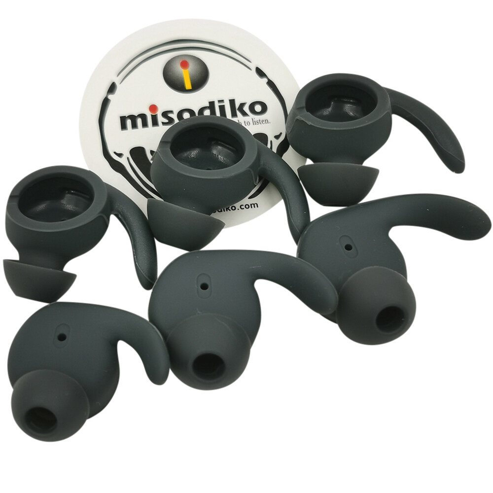 misodiko Silicone Earphones Earbuds Tips Replacement for Honor xSport AM61 Sports Headset