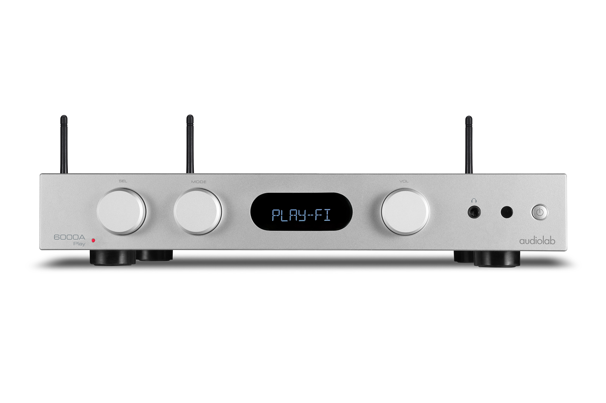 AUDIOLAB 6000A PLAY (SILVER) 3 YEARS WARRANTY, NETWORK STREAMER, AMPLIFIER, INTEGRATED, DAC, BLUETOOTH, MM PHONO STAGE