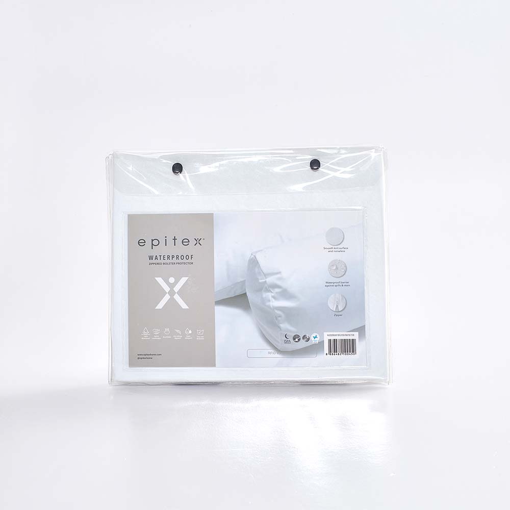 Epitex Waterproof Pillow Protector | Bolster Protector |  Anti-Bacterial And Anti-Formaldehyde
